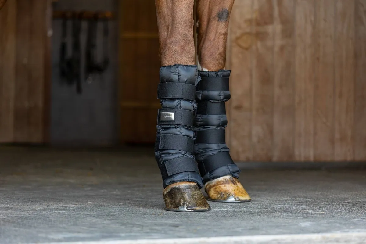 Ногавки охлаждающие Covalliero на липучках в комплекте 2 шт