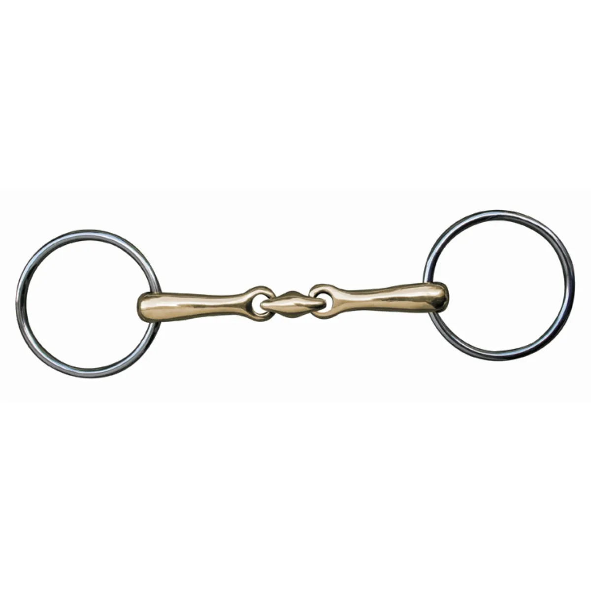 Трензель мундштучный аргентан 14,5 см HKM