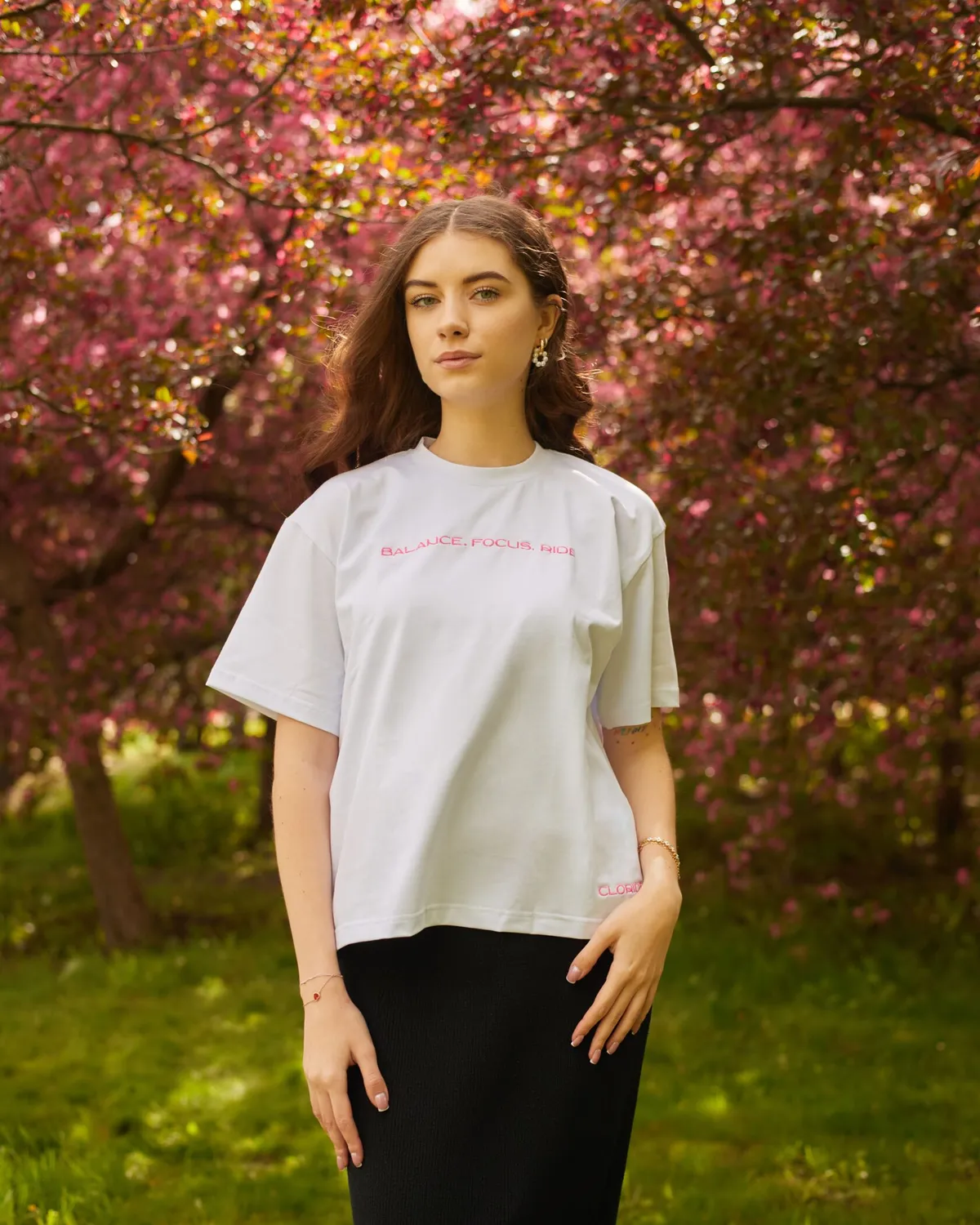Футболка белая Balance.Focus.Ride