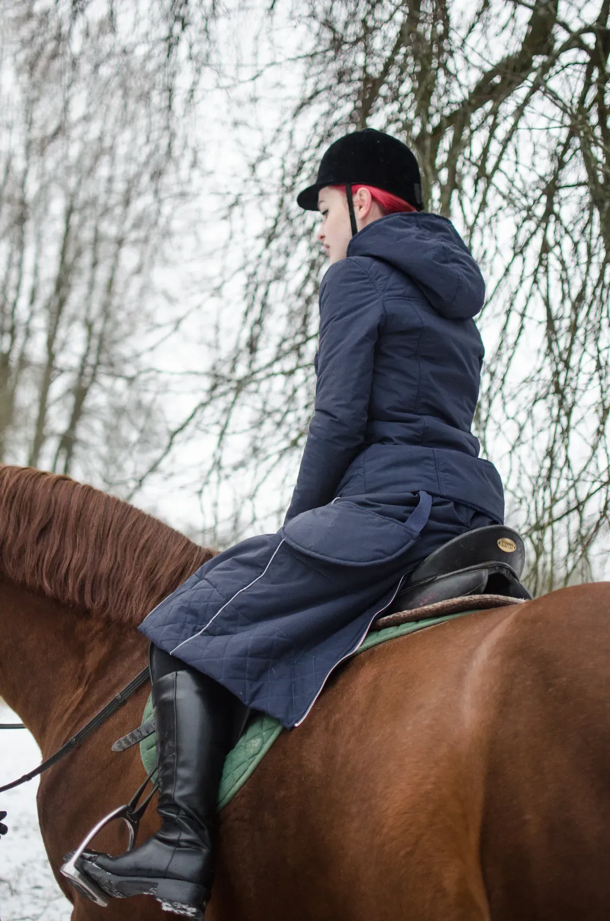 юбка для верховой езды