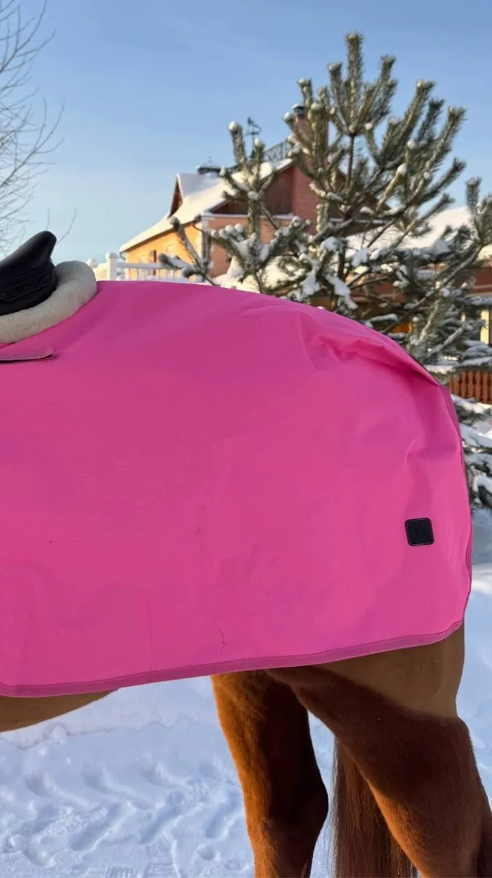 Полупопона Equishop для тренировок темно-синяя 145 см