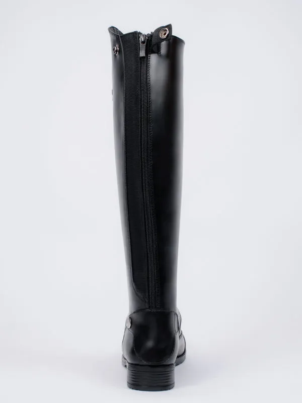 Сапоги кожаные для верховой езды со шнуровкой