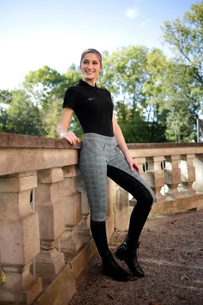 БРИДЖИ - ЛЕГИНСЫ "СЕРАЯ КЛЕТКА"