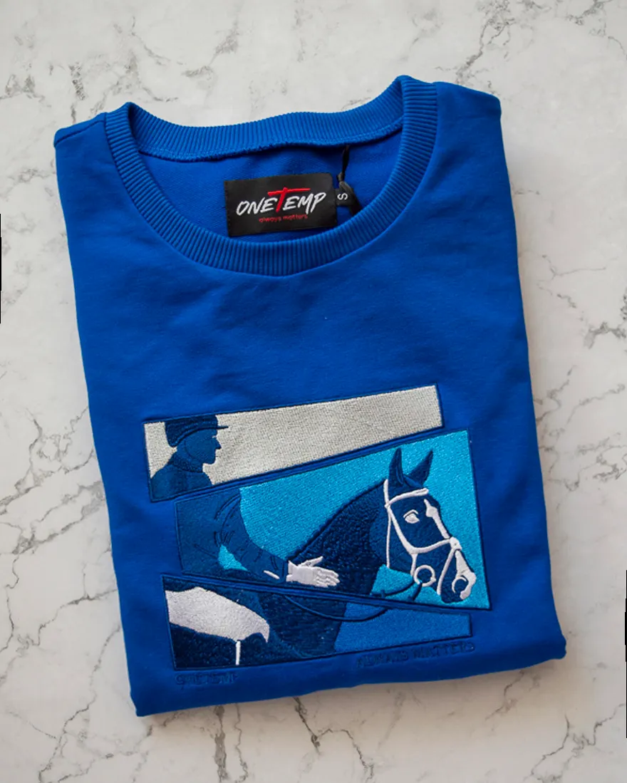 Свитшот Dynamic. HorseMan. Blue. S