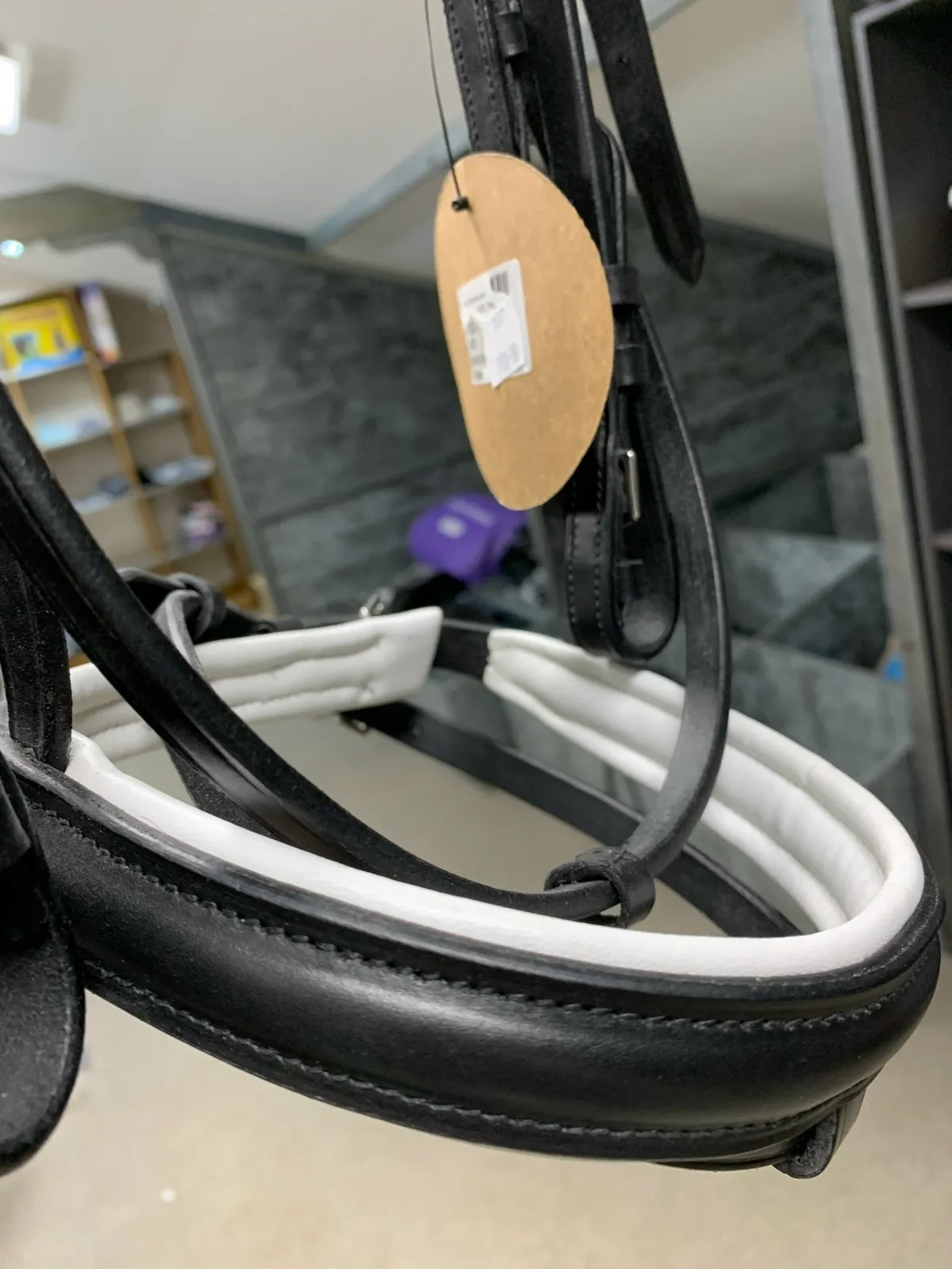 Оголовье трензельное c подложкой для пони