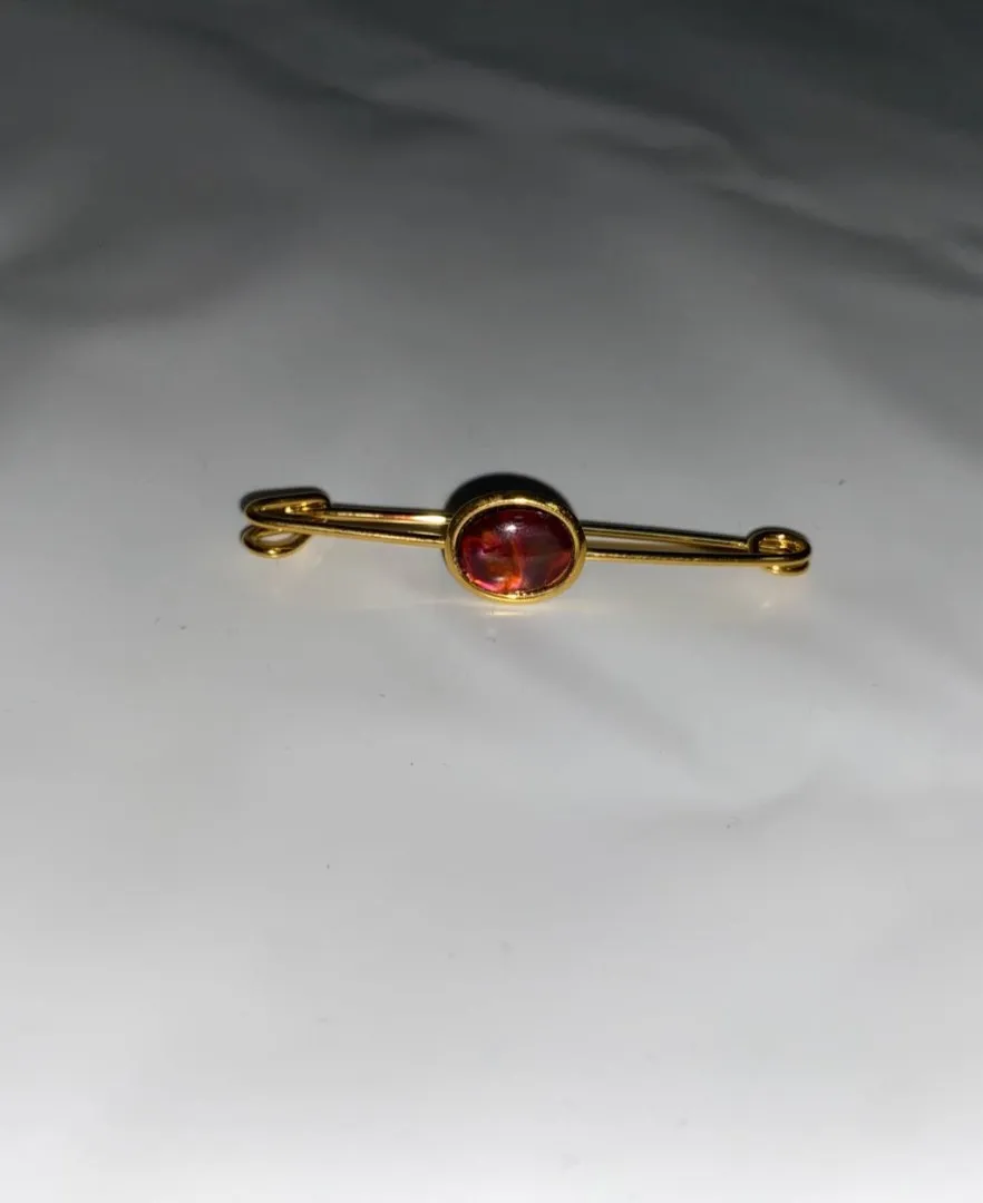 Булавка для галстука «Golg Effect Claret Stone»