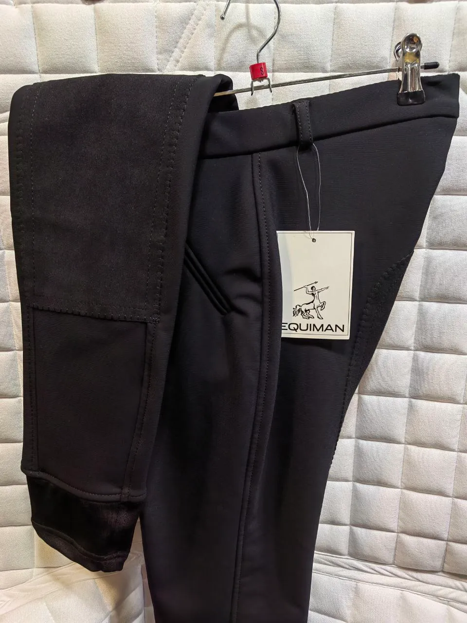 Бриджи подростковые утепленные с полной замшевой леей EQUIMAN