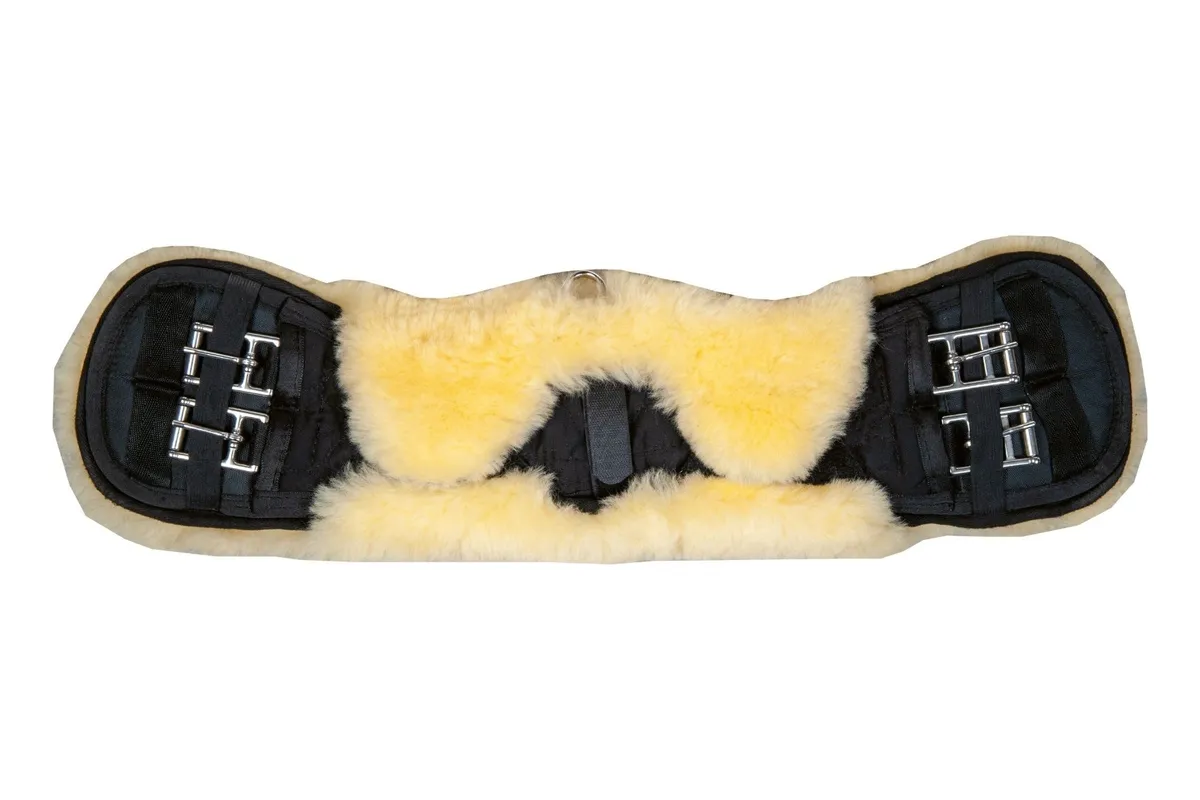 Подпруга в чехле из овечьей шерсти