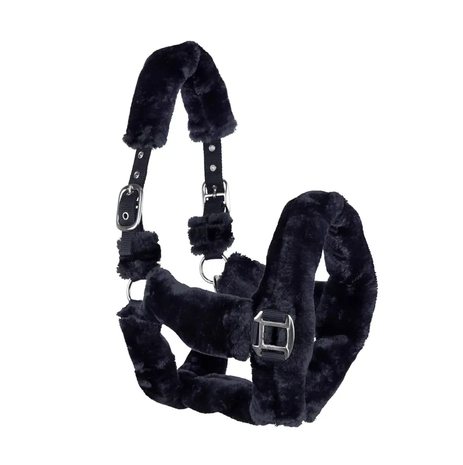 Недоуздок HE Cuddly черный Full