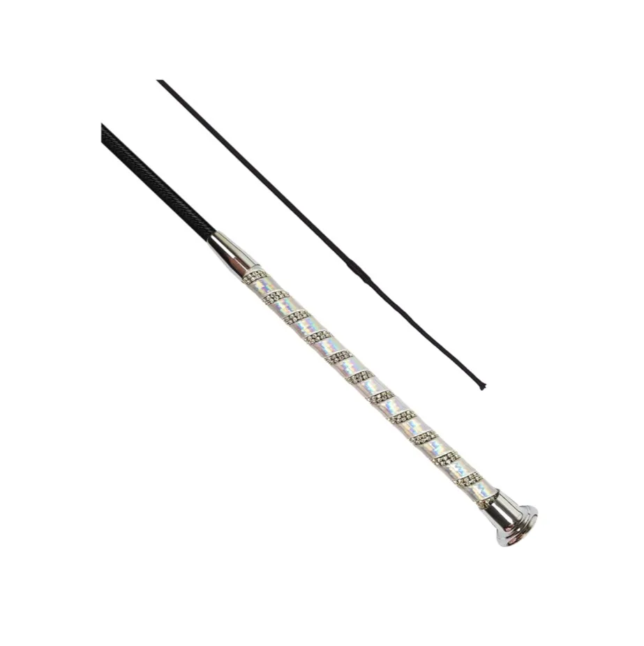 Хлыст Horsenjoy Euphoria выездковый серебряный 110 см