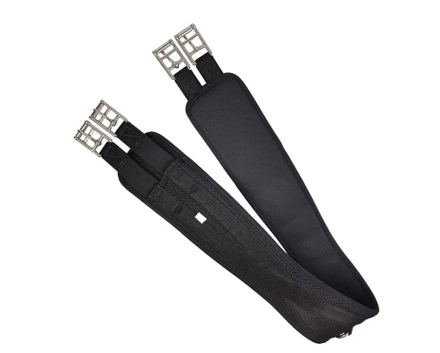 Подпруга Horsenjoy Coolplus конкурная чёрная 130 см