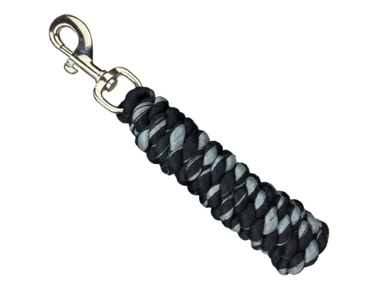 Чембур York Freya черно-серый