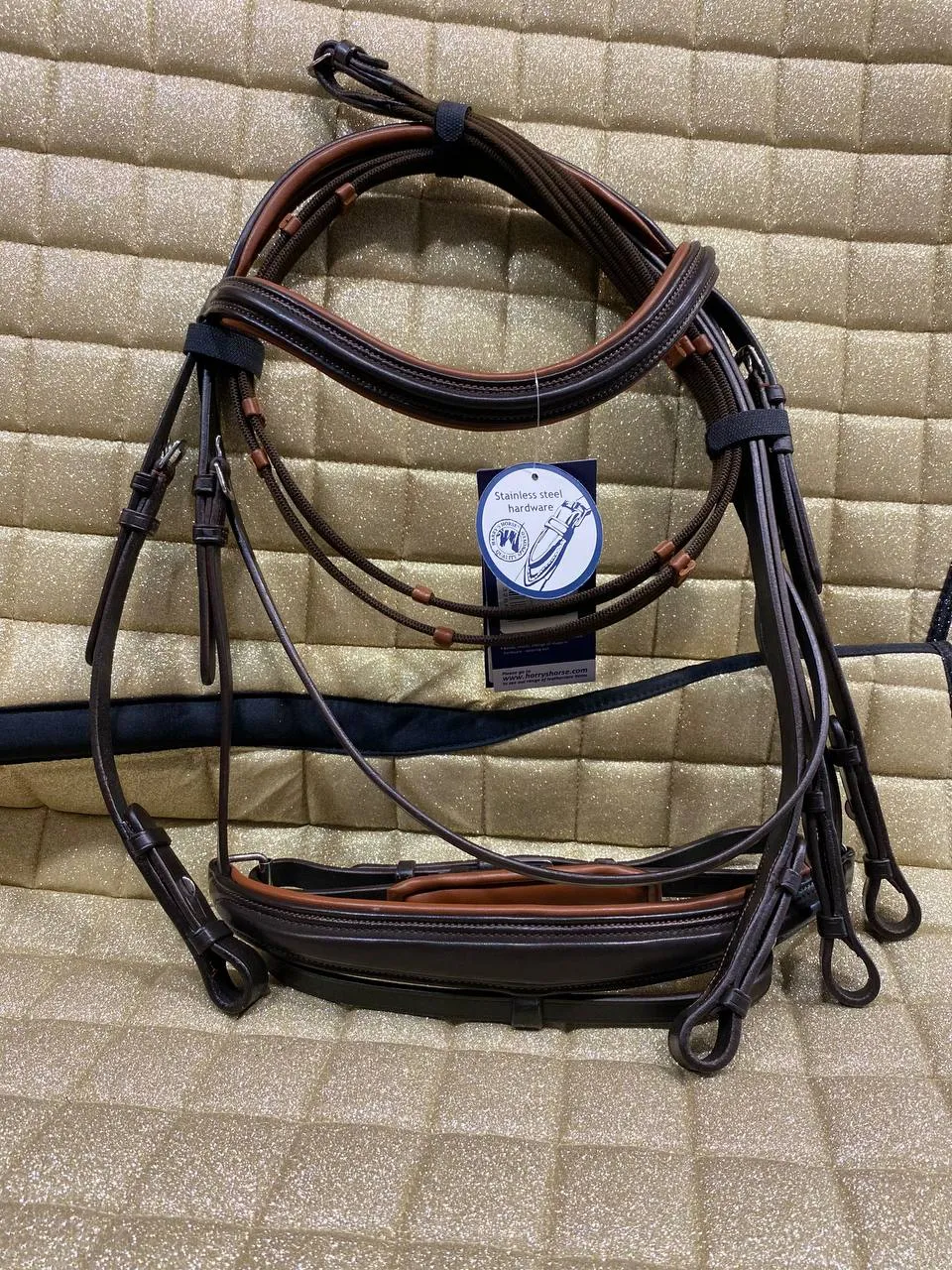 Уздечка с мягкой подложкой SOFT от Harry's Horse