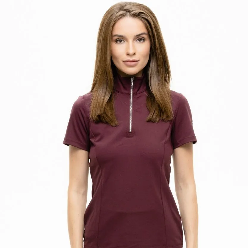 Лонгслив Manic Silhouette Short, Бордо, размер 42