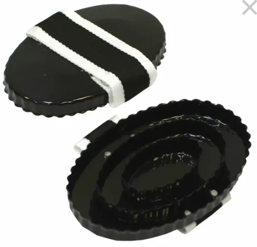 Скребница металлическая овальная