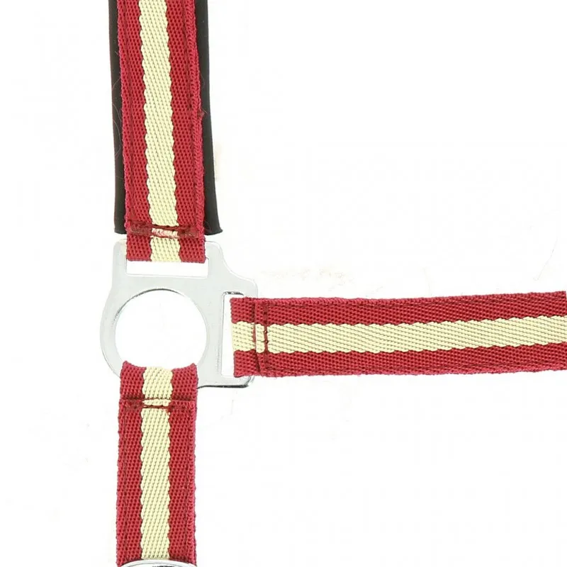 Недоуздок NORTON NYLON (Черный/Розовый, Cob)