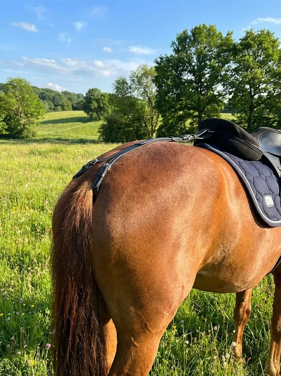 Кожаный подхвостник HorsePlanet