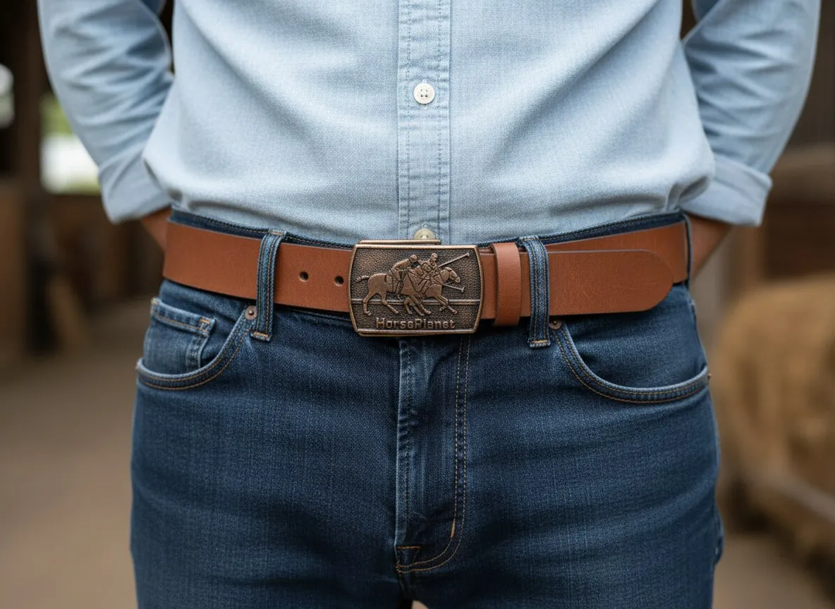 Ремень кожаный HorsePlanet