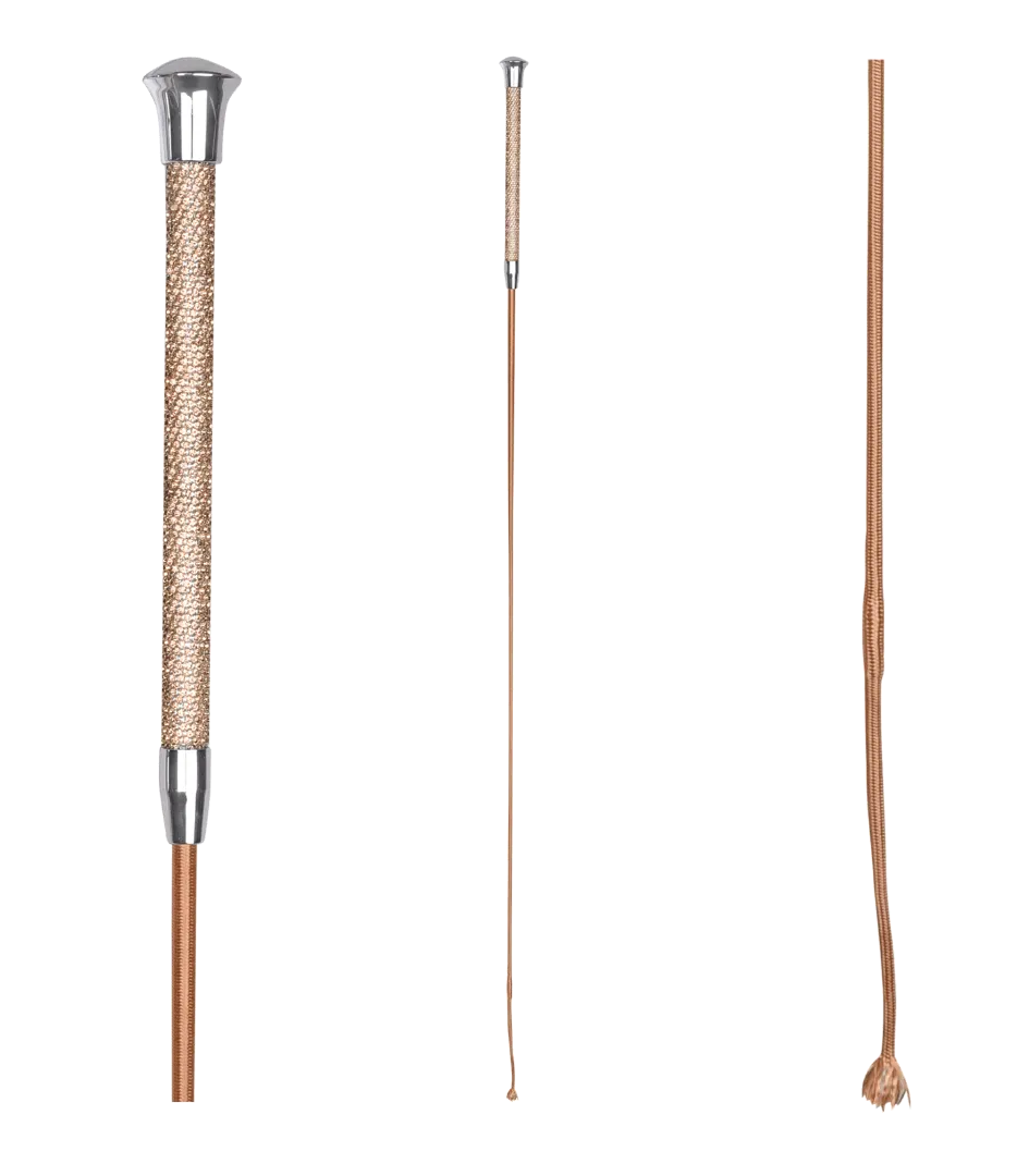 Хлыст выездковый "Diamond gold"