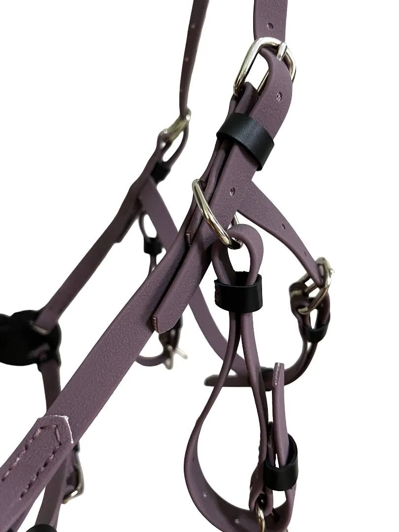 Биотановый кавессон с цепью и трензельными ремнями Cob - Full 