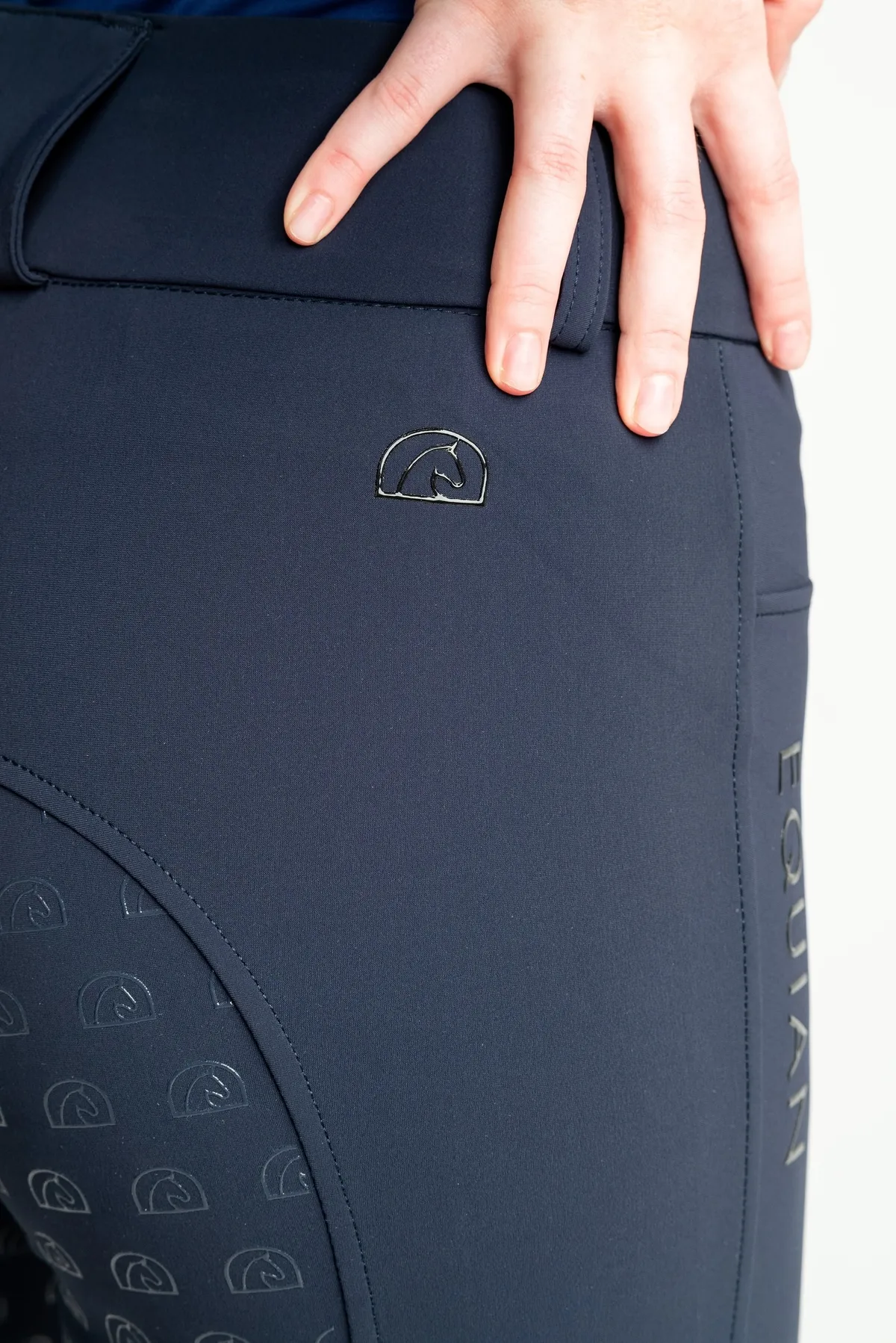 Бриджи для конного спорта EQUIAN с полной силиконовой леей