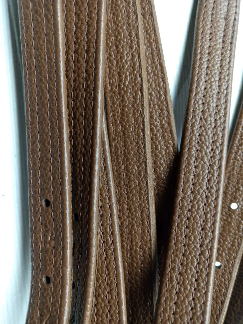 Путлища рыжие из мягкой кожи