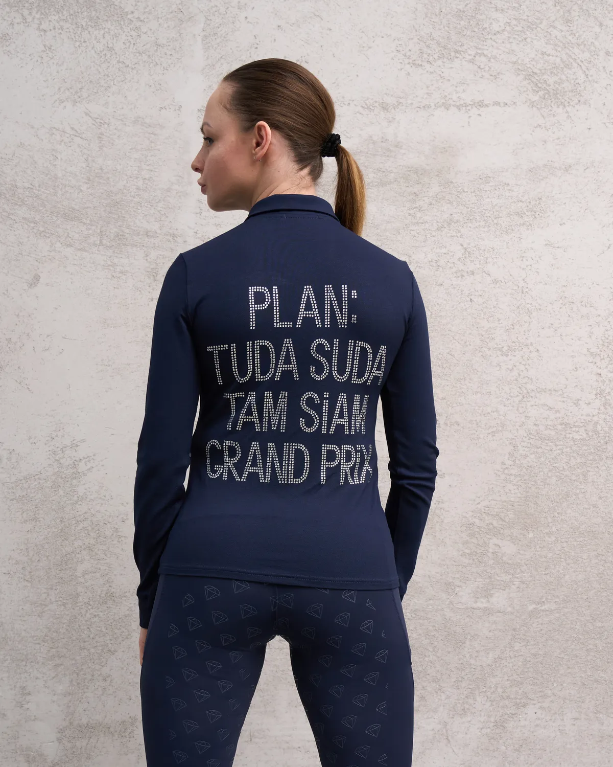 Лонгслив Plan azul