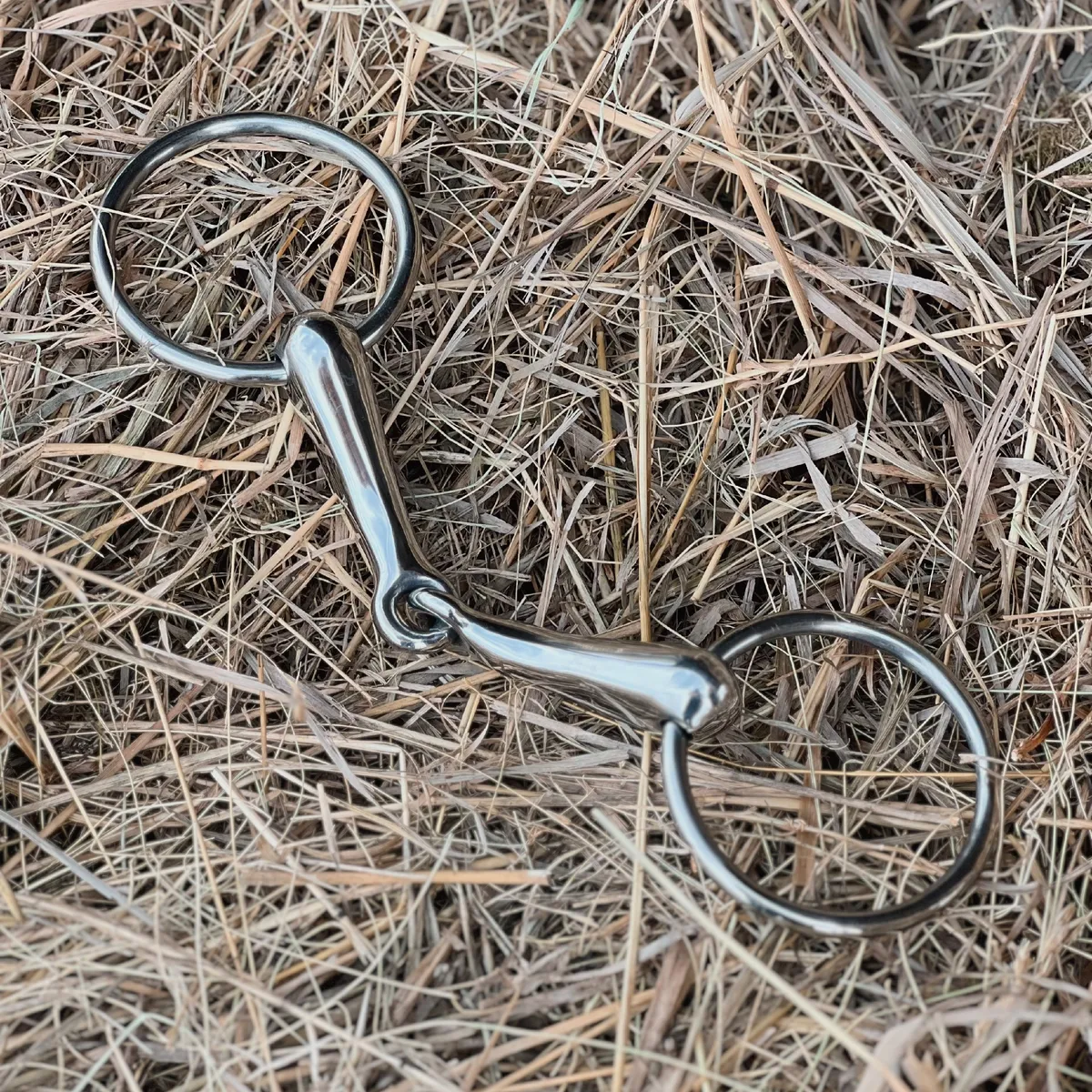 Трензель дутый из нержавеющей стали 12,5 см