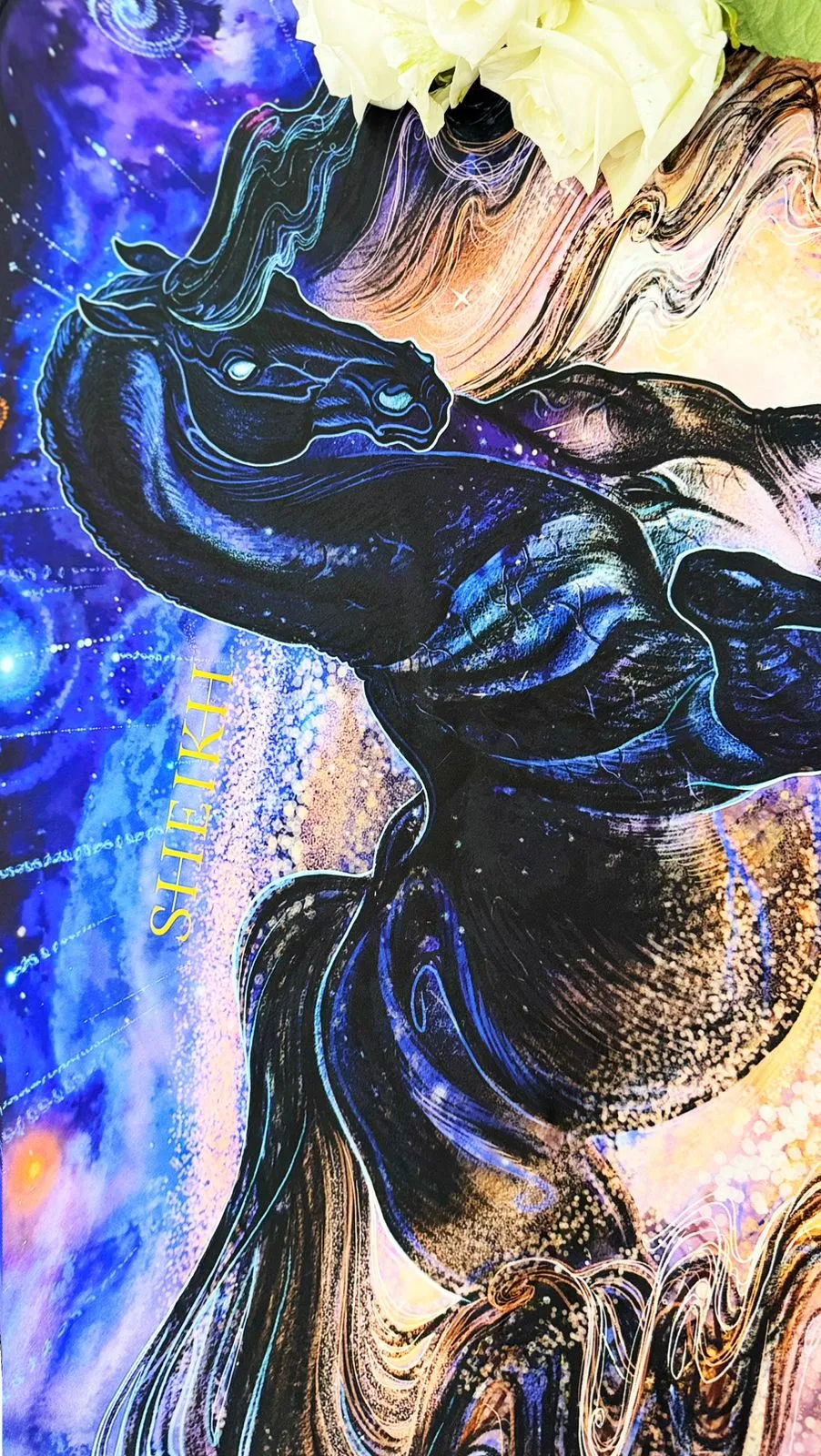 Платок коллекция GALAXY малый 40*40 SHEIKH HORSE BRAND