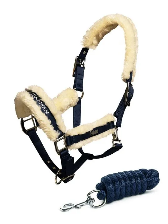 Недоуздок EQUESTRIAN STOCKHOLM MIDNIGHT BLUE