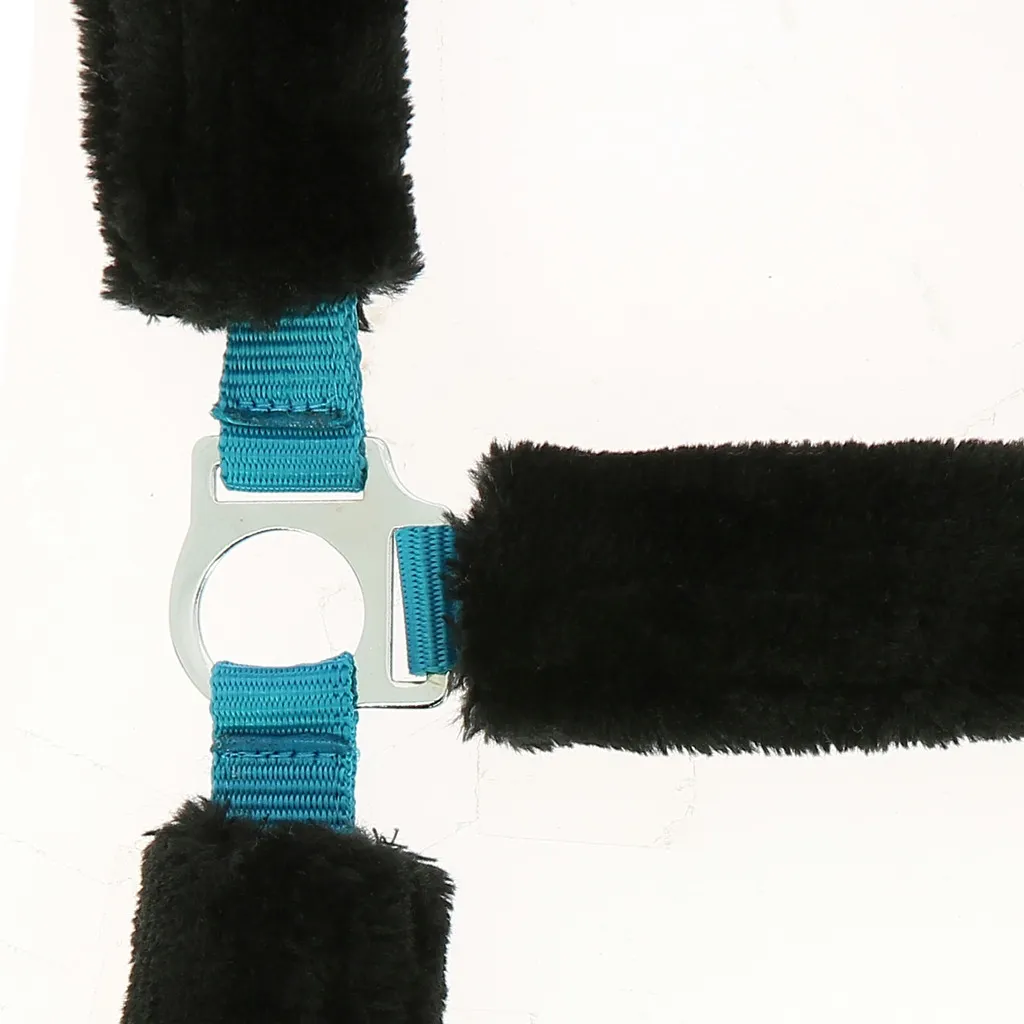 Недоуздок с мехом Mouton Synthetique