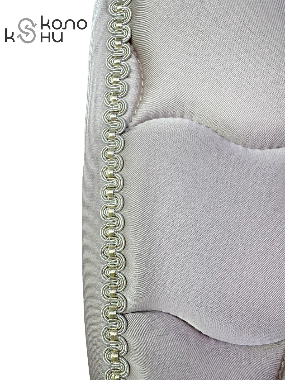 Вальтрап выездковый для лошади конный спорт, верховая езда ОколоКони, цвет бежевый, крупная стежка