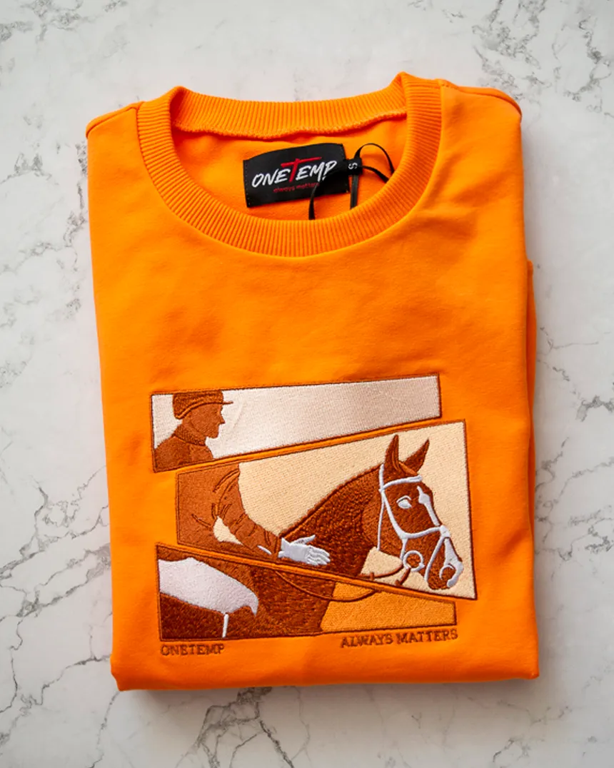 Свитшот Dynamic. HorseMan. Mandarin. M