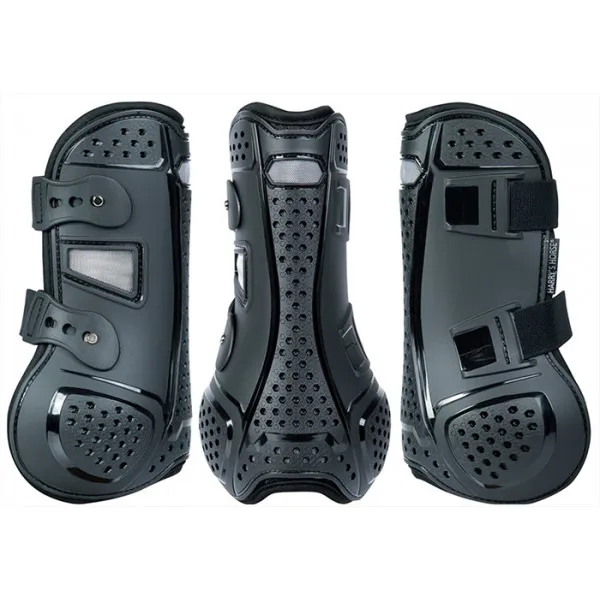 Ногавки Breathe дышащие комплект 4 шт, на липучках размер L, цвет черный