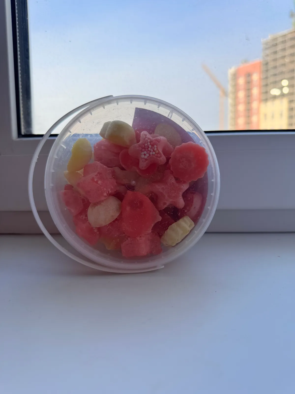 Коньфетки -леденцы клубника банан