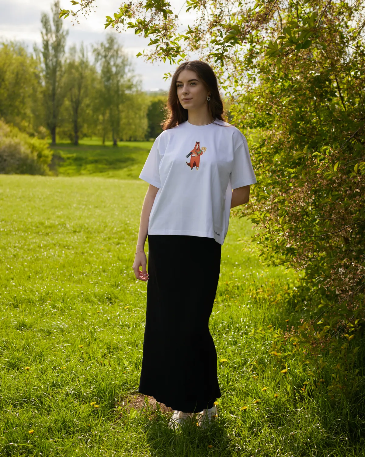 Футболка белая Brown Horse (XS)