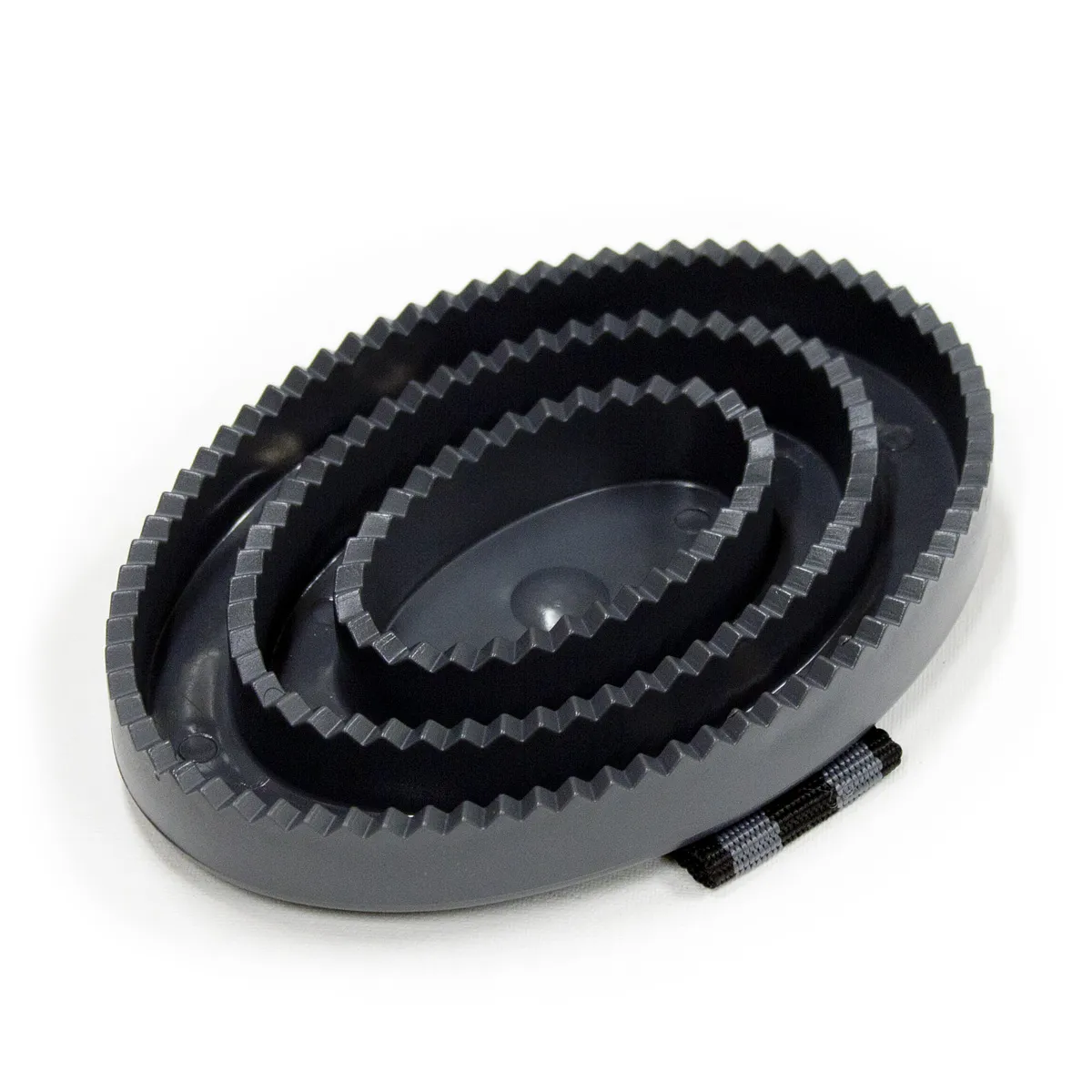 Скребница из мягкого пластика "EQUIMAN" для лошади