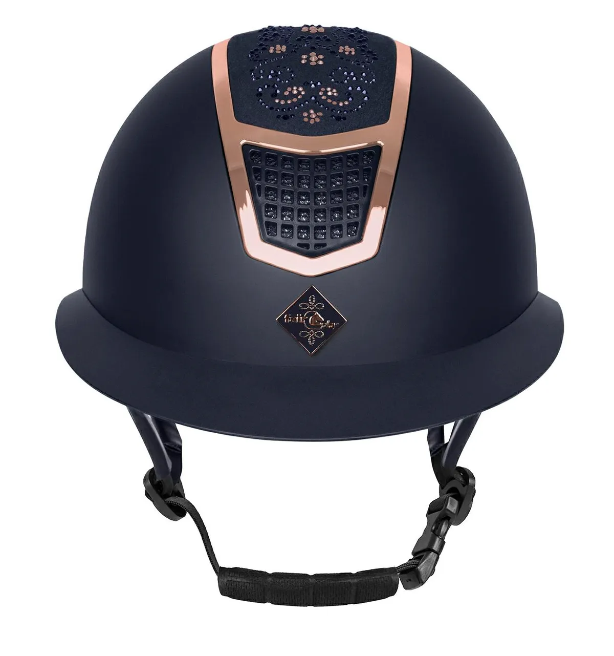 Шлем с широк. козырьком Fair Play, QUANTINUM CHIC ROSEGOLD W-V (Чёрный, M (56-58 см))