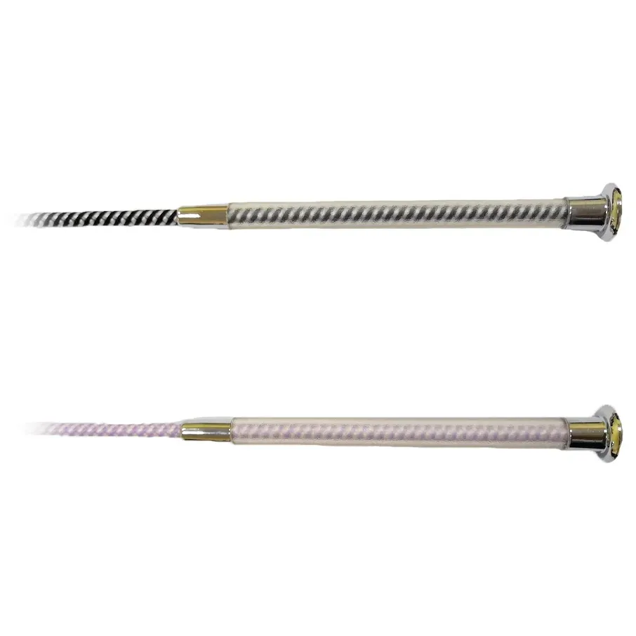 Хлыст выездковый "EQUIMAN" двухцветный с пластиковой ручкой