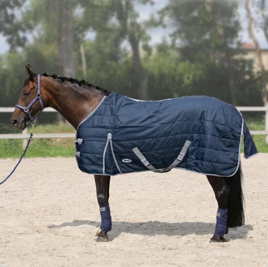 Попона York Scandic зимняя/денниковая/200 гр темно-синяя 155 см