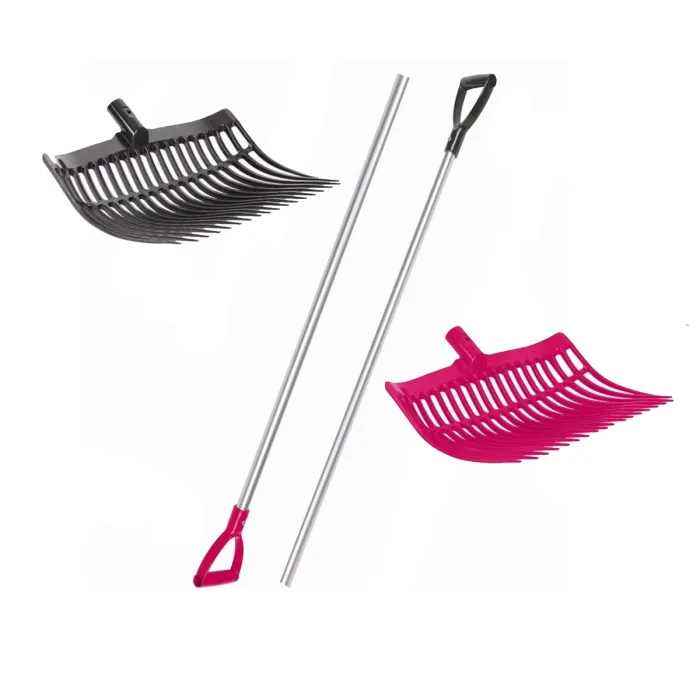 Вилы поликарбонат с ручкой Vplast Sweden, оранжевые