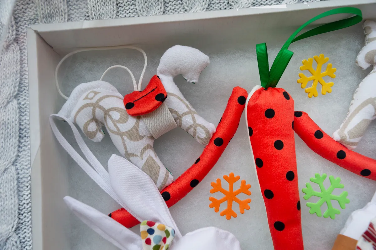 Набор ёлочных игрушек большой