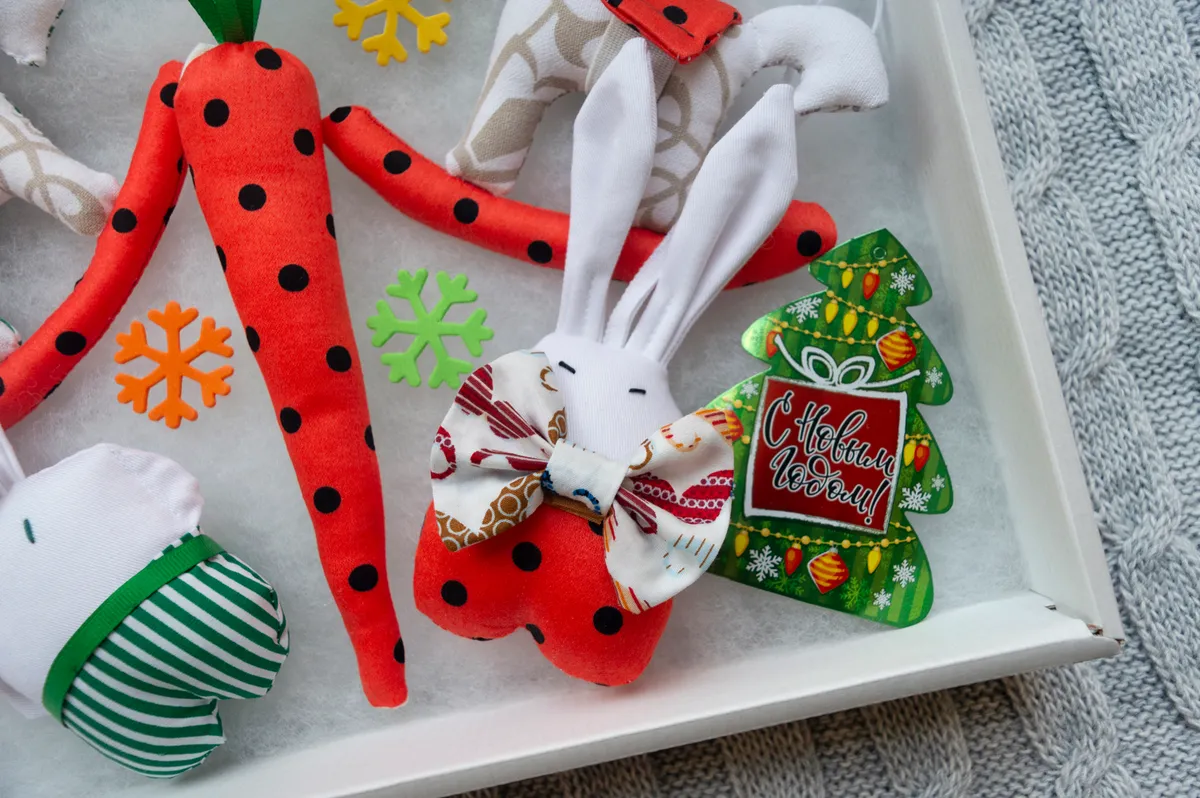 Набор ёлочных игрушек большой