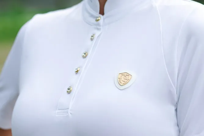 Поло «Goldana» (Белый, L)