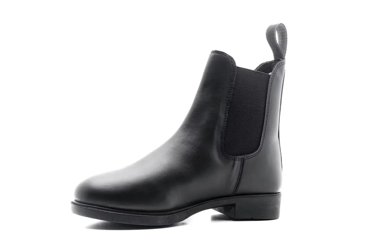 Ботинки York Rider кожанные, черные, 35