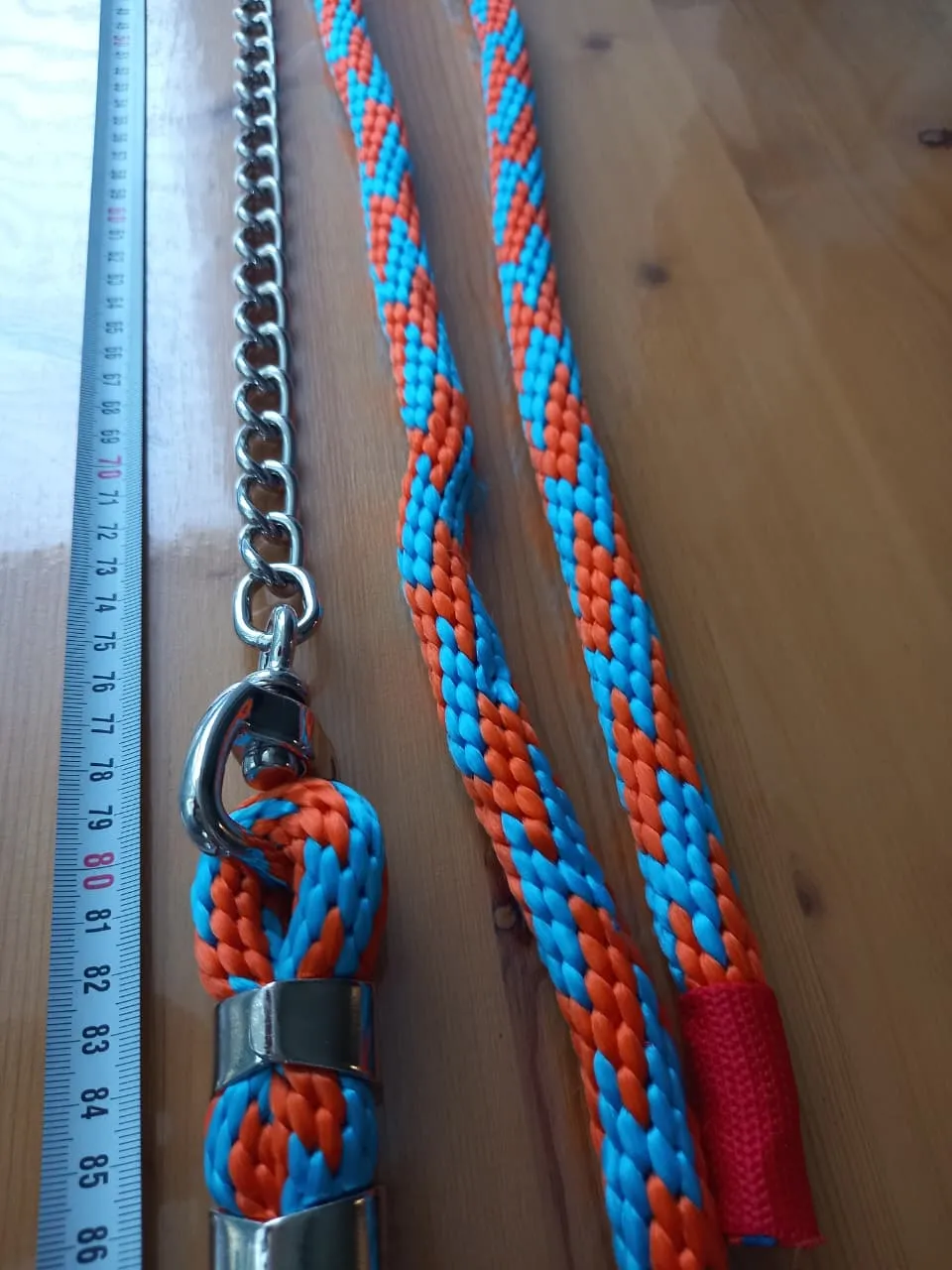 Чембур нейлон с цепью