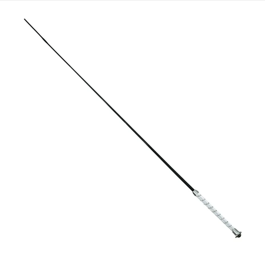 Хлыст выездковый York Shiny серебристый 110 см