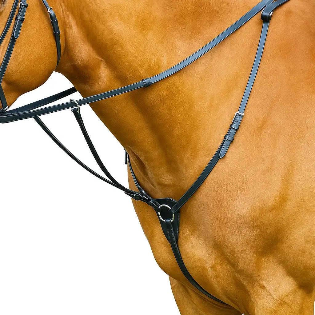 Кожаный мартингал Эксимо HorsePlanet