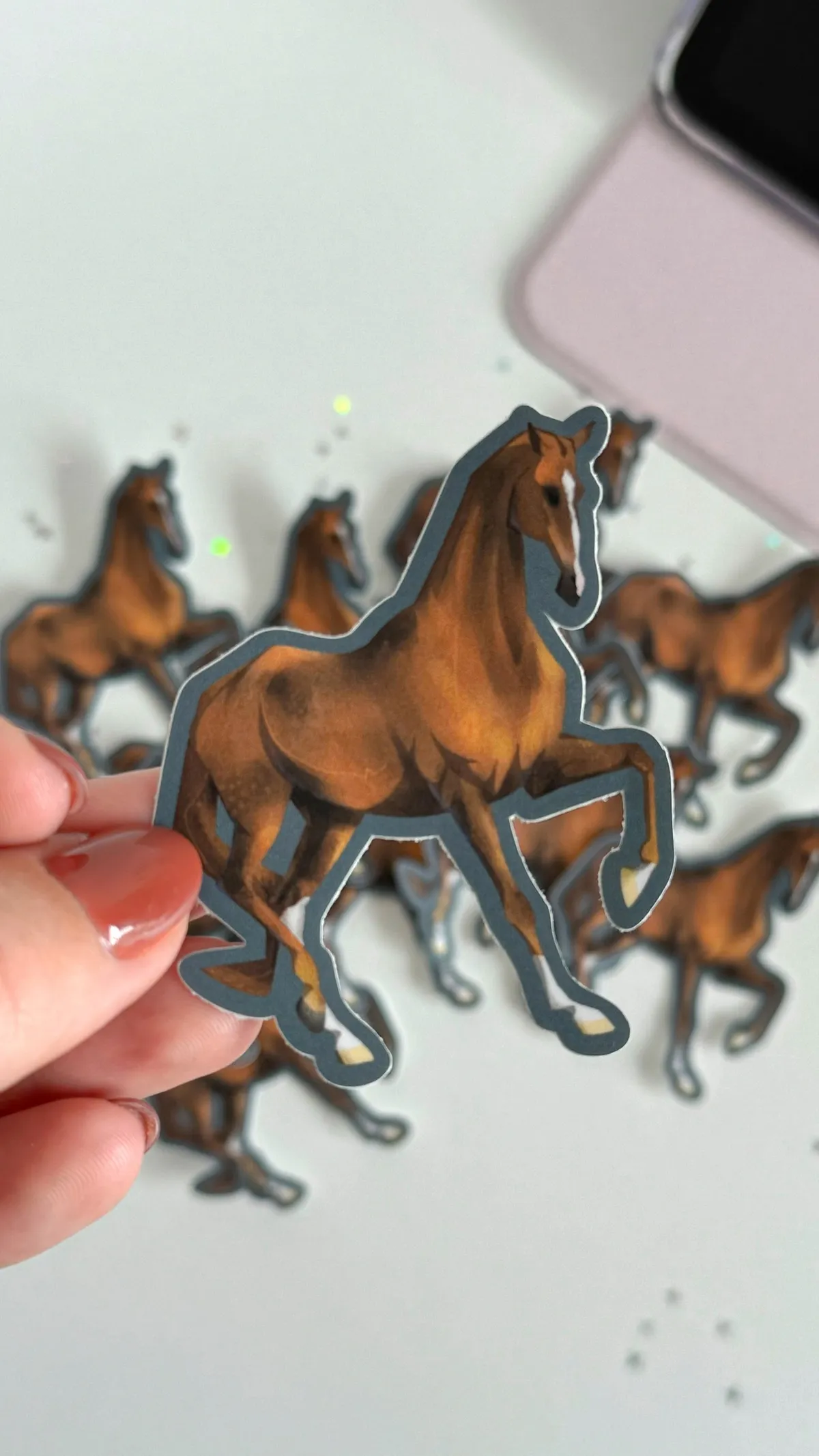  Соло-стикер orange