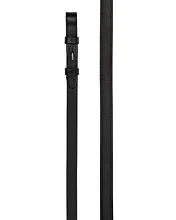 Повод Sophie прорезиненный на крючках чёрный